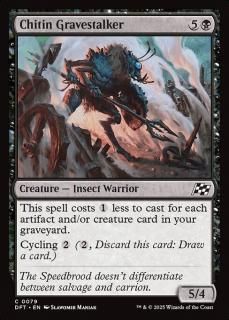<img class='new_mark_img1' src='https://img.shop-pro.jp/img/new/icons1.gif' style='border:none;display:inline;margin:0px;padding:0px;width:auto;' />⤭/Chitin Gravestalker(DFT)(EN)C