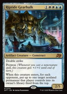 <img class='new_mark_img1' src='https://img.shop-pro.jp/img/new/icons1.gif' style='border:none;display:inline;margin:0px;padding:0px;width:auto;' />ϲε/Riptide Gearhulk(DFT)(EN)M