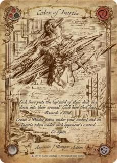 ENۡCold Foil[Assassin / Ranger] Codex of Inertia [Marvel]OUT161