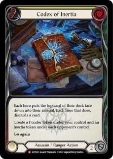 EN[Assassin / Ranger] Codex of Inertia [M]OUT161