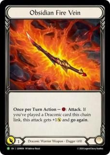 ENۡCold Foil[Draconic Warrior] Obsidian Fire Vein / ˤα̮ [P]GEM004