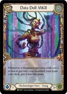 ENۡCold Foil[Mechanologist] Data Doll MKII [P]HER027