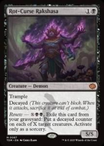 <img class='new_mark_img1' src='https://img.shop-pro.jp/img/new/icons1.gif' style='border:none;display:inline;margin:0px;padding:0px;width:auto;' /> Υ饯㡼/Rot-Curse Rakshasa(TDM)(EN)M