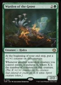 <img class='new_mark_img1' src='https://img.shop-pro.jp/img/new/icons1.gif' style='border:none;display:inline;margin:0px;padding:0px;width:auto;' /> Ωμ/Warden of the Grove(TDM)(EN)R