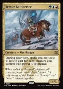 <img class='new_mark_img1' src='https://img.shop-pro.jp/img/new/icons1.gif' style='border:none;display:inline;margin:0px;padding:0px;width:auto;' /> ƥࡼ/Temur Battlecrier(TDM)(EN)R