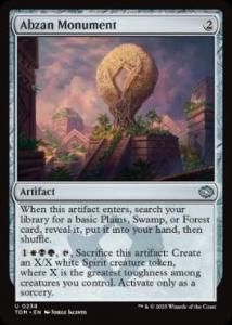 <img class='new_mark_img1' src='https://img.shop-pro.jp/img/new/icons1.gif' style='border:none;display:inline;margin:0px;padding:0px;width:auto;' /> ֥/Abzan Monument(TDM)(EN)U