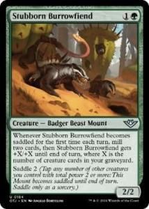 <img class='new_mark_img1' src='https://img.shop-pro.jp/img/new/icons1.gif' style='border:none;display:inline;margin:0px;padding:0px;width:auto;' />Ǥʷ귡갭/Stubborn Burrowfiend(OTJ)(EN)