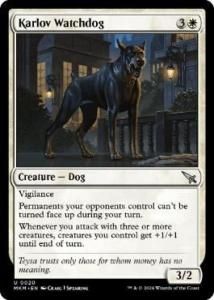 <img class='new_mark_img1' src='https://img.shop-pro.jp/img/new/icons1.gif' style='border:none;display:inline;margin:0px;padding:0px;width:auto;' />դָ/Karlov Watchdog(MKM)(EN)