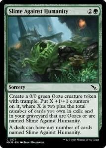 <img class='new_mark_img1' src='https://img.shop-pro.jp/img/new/icons1.gif' style='border:none;display:inline;margin:0px;padding:0px;width:auto;' />ƻФǿ/Slime Against Humanity(MKM)(EN)