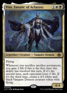 <img class='new_mark_img1' src='https://img.shop-pro.jp/img/new/icons1.gif' style='border:none;display:inline;margin:0px;padding:0px;width:auto;' />ζԡ/Vito, Fanatic of Aclazotz(LCI)(EN)