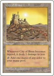 﫤/City of Brass (5ED)(JP) M