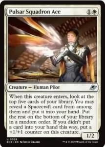 <img class='new_mark_img1' src='https://img.shop-pro.jp/img/new/icons1.gif' style='border:none;display:inline;margin:0px;padding:0px;width:auto;' />ѥ륵ηƲ/Pulsar Squadron Ace(EOE)(EN)U Foil