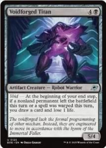 <img class='new_mark_img1' src='https://img.shop-pro.jp/img/new/icons1.gif' style='border:none;display:inline;margin:0px;padding:0px;width:auto;' />äΥ/Voidforged Titan(EOE)(EN)U Foil