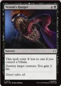 <img class='new_mark_img1' src='https://img.shop-pro.jp/img/new/icons1.gif' style='border:none;display:inline;margin:0px;padding:0px;width:auto;' />Υε/Venom's Hunger(SPM)(EN)C Foil