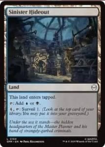 <img class='new_mark_img1' src='https://img.shop-pro.jp/img/new/icons1.gif' style='border:none;display:inline;margin:0px;padding:0px;width:auto;' />Ե̣ʱ/Sinister Hideout(SPM)(EN)C Foil