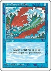 /Blue Elemental Blas (4ED)(EN) C