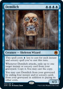 <img class='new_mark_img1' src='https://img.shop-pro.jp/img/new/icons1.gif' style='border:none;display:inline;margin:0px;padding:0px;width:auto;' />ǥߥå/Demilich (AFR)(EN) M Foil