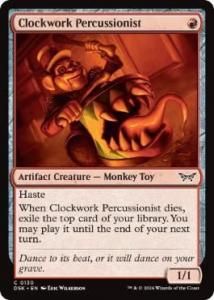 <img class='new_mark_img1' src='https://img.shop-pro.jp/img/new/icons1.gif' style='border:none;display:inline;margin:0px;padding:0px;width:auto;' />ųݤǳڴռ/Clockwork Percussionist(DSK)(EN)C Foil