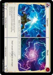 ENۡCold Foil[Lightning Runeblade] Vaporize <> Shock /  <> å [P]LGS346