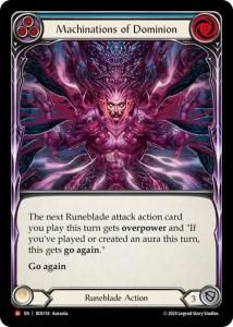 ENۡRainbow Foil[Runeblade] Machinations of Dominion / ۤκά [M]ROS118
