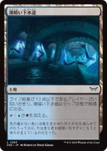 <img class='new_mark_img1' src='https://img.shop-pro.jp/img/new/icons1.gif' style='border:none;display:inline;margin:0px;padding:0px;width:auto;' />Ťƻ/Murky Sewer(DSK)(JPN)C Foil