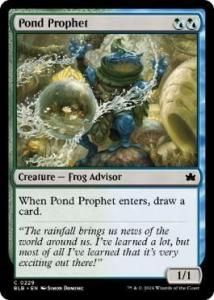 <img class='new_mark_img1' src='https://img.shop-pro.jp/img/new/icons1.gif' style='border:none;display:inline;margin:0px;padding:0px;width:auto;' />Ӥ¸/Pond Prophet(BLB)(EN) Foil

