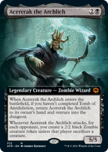 <img class='new_mark_img1' src='https://img.shop-pro.jp/img/new/icons1.gif' style='border:none;display:inline;margin:0px;padding:0px;width:auto;' />åå/Acererak the Archlich (AFR)(EN) Mĥ