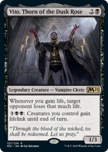 <img class='new_mark_img1' src='https://img.shop-pro.jp/img/new/icons1.gif' style='border:none;display:inline;margin:0px;padding:0px;width:auto;' />鯤/Vito, Thorn of the Dusk Rose(M21)(EN) R