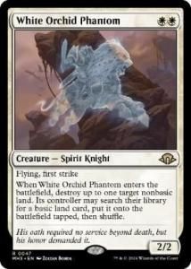 θ/White Orchid Phantom (MH3)(EN) R Foil