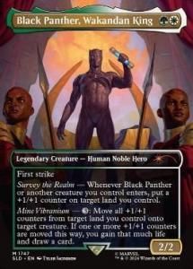 <img class='new_mark_img1' src='https://img.shop-pro.jp/img/new/icons1.gif' style='border:none;display:inline;margin:0px;padding:0px;width:auto;' />Black Panther, Wakandan King (SLD)(EN) R Foil
