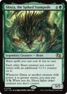 ˽ԡ/Slinza, the Spiked Stampede (J25)(EN) R