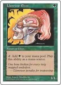 ΥΥ/Llanowar Elves (5ED)(JP) C