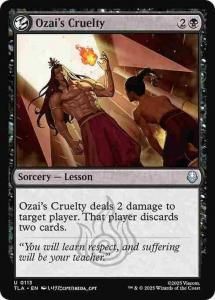 <img class='new_mark_img1' src='https://img.shop-pro.jp/img/new/icons1.gif' style='border:none;display:inline;margin:0px;padding:0px;width:auto;' />ι/Ozai's Cruelty(TLA)(EN)U Foil