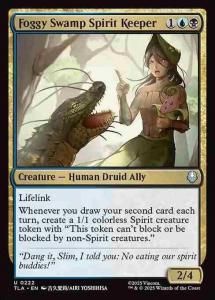 <img class='new_mark_img1' src='https://img.shop-pro.jp/img/new/icons1.gif' style='border:none;display:inline;margin:0px;padding:0px;width:auto;' /≯ξϤ/Foggy Swamp Spirit Keeper(TLA)(EN)U Foil