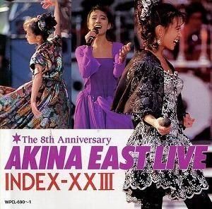 中森明菜 / イースト・ライヴ インデックス23 中古アイドルCD