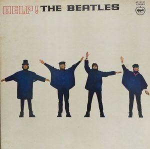 ザ・ビートルズ HELP!(4人はアイドル サウンドトラック盤)AP-8151  中古洋楽LPレコード