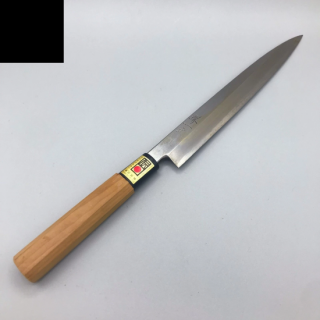 Japanese Yanagiba Knife 8.1" 205mm White #2 Carbon/Sakai Ichiji/Needs Sharpening