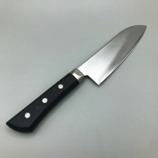 Japanese Small Santoku Kitchen Knife 5.7" 145mm Stainless/KAI/Sharpened