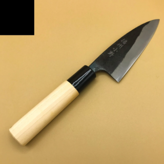 Japanese Small Deba Knife 4.1" 105mm Aogami Blue #2 Carbon Steel