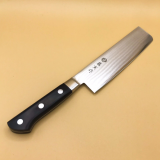 Japanese Nakiri Kitchen Knife 6.5" 165mm VG10 Stainless/Tojiro Fujitora FU-502