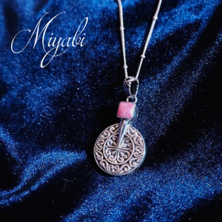  Key Motif Pendant Top  Point Arm Rhodochrosite, ݥȥڥ ȥå 󥫥