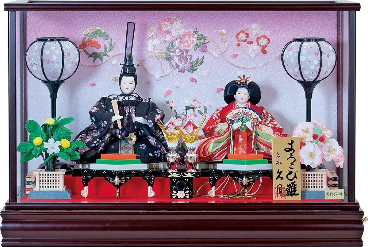 雛人形 久月 芥子親王 ガラス