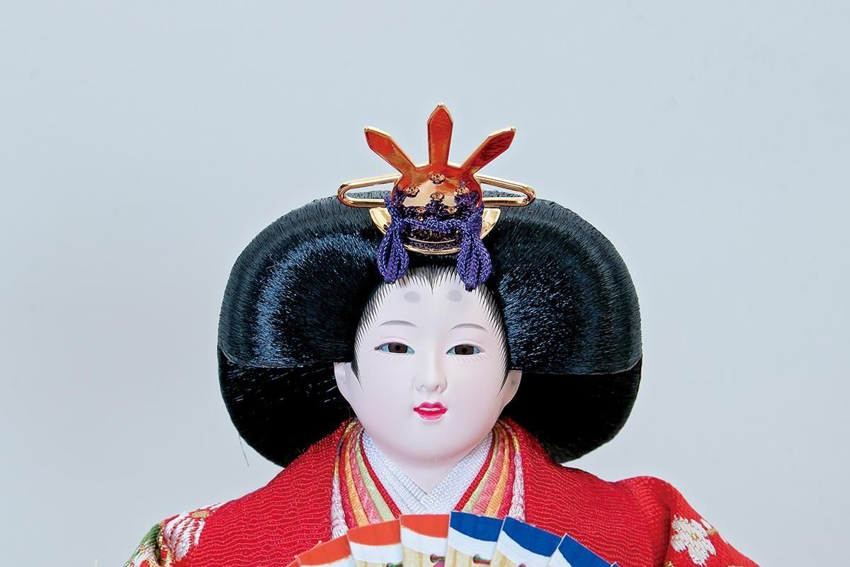 雛人形 久月 芥子親王 ガラス