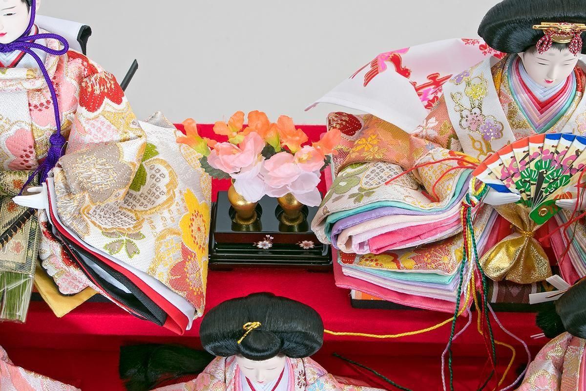 雛人形 久月 小芥子親王 五人
