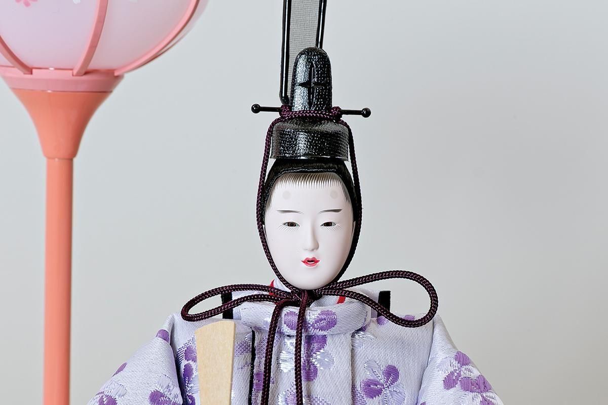 雛人形 吉徳 芥子親王 ガラス