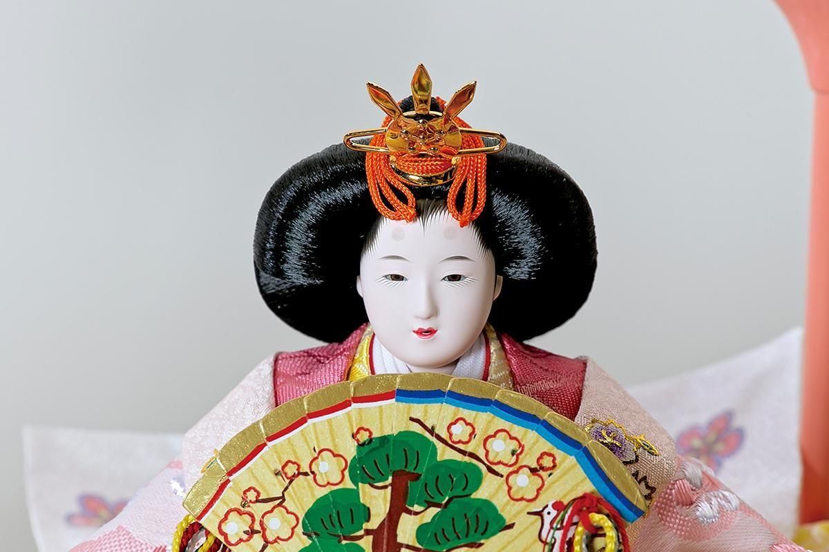 雛人形 吉徳 芥子親王 ガラス