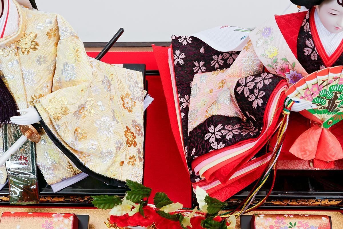 雛人形 吉徳 三五親王 アクリ