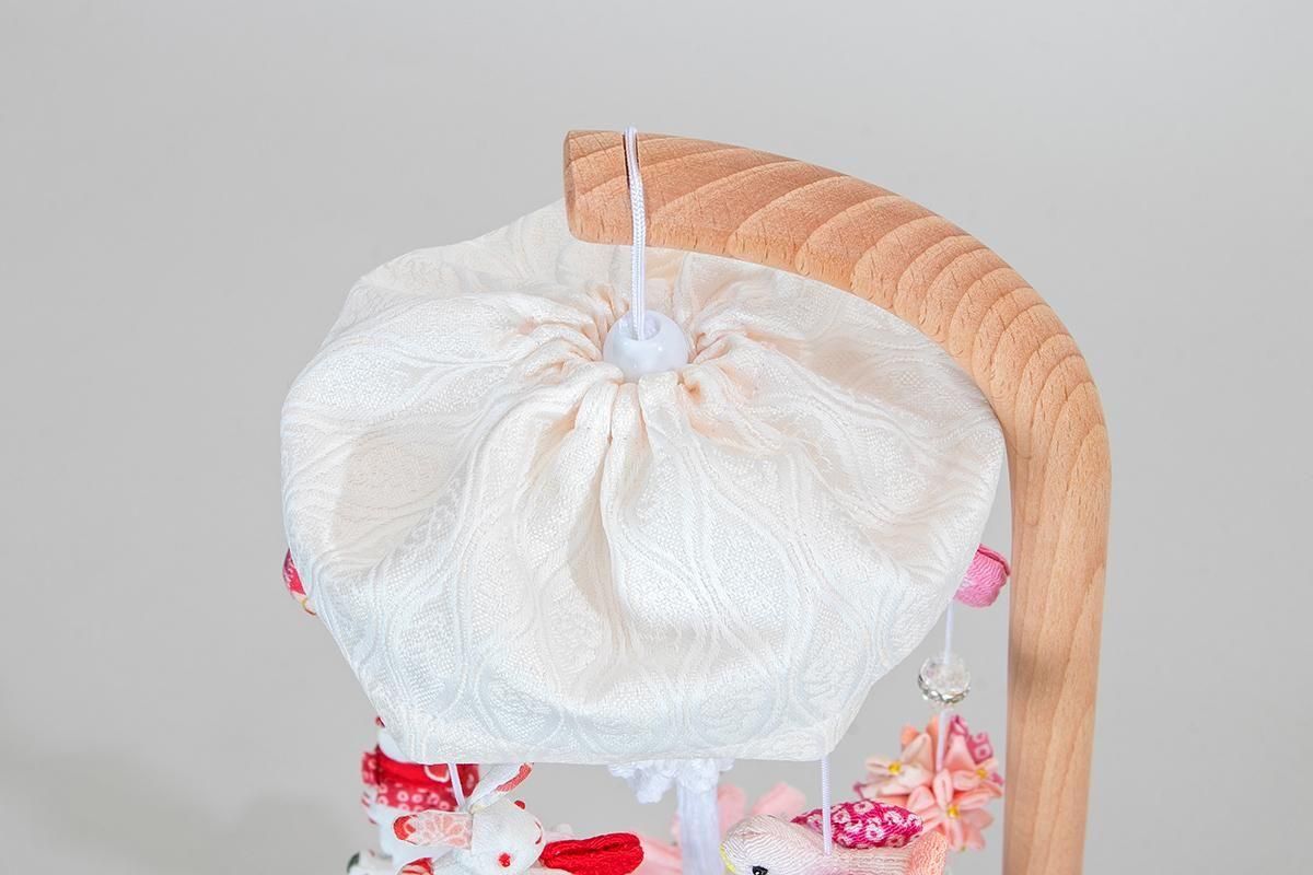 つるし飾り うさぎっ子 白