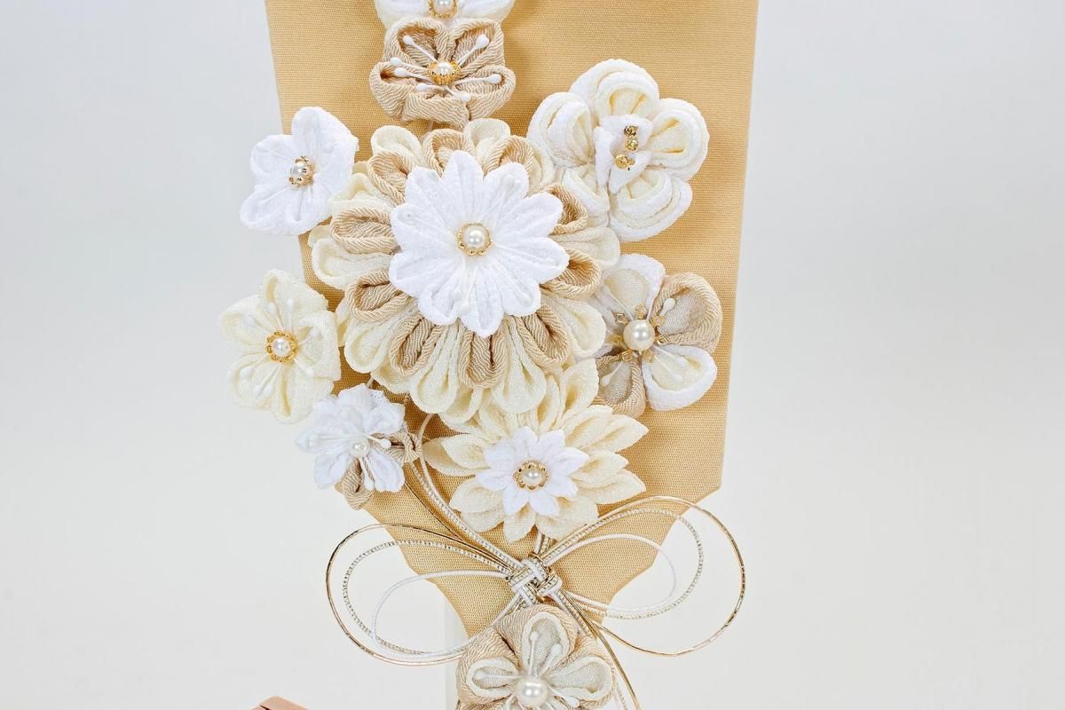 羽子板 久月 8号 つまみ細工