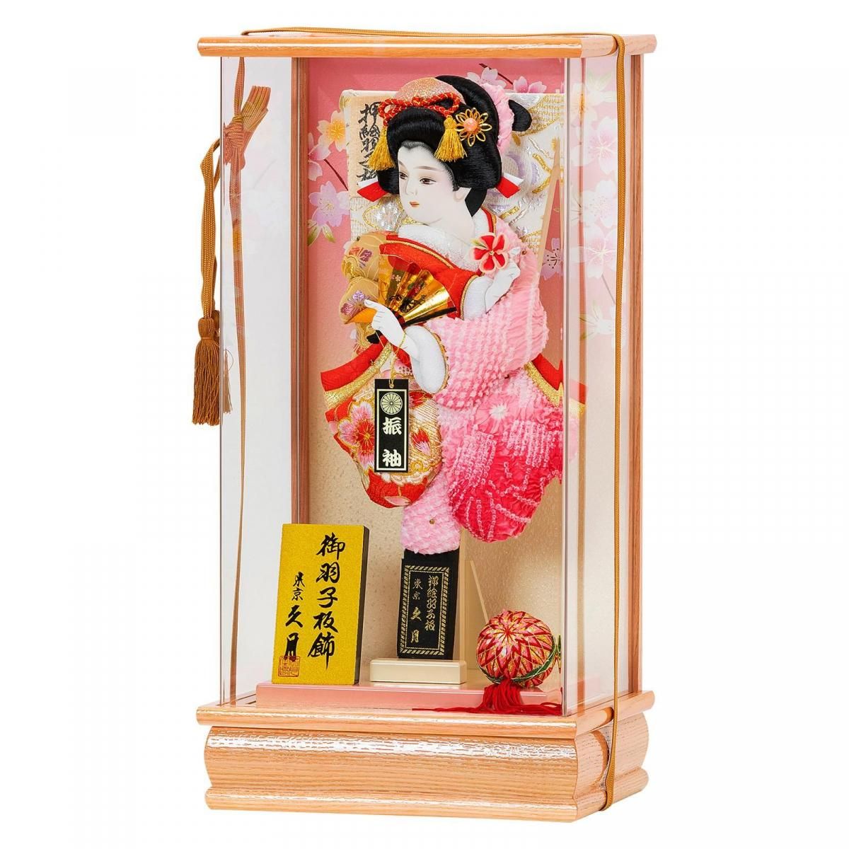 羽子板 久月 10号 白桜 羽